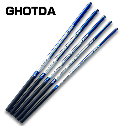 GHOTDA Ultralight SuperHard Stream Carbon Fiber Telescopic Fishing Rods ► Photo 1/6