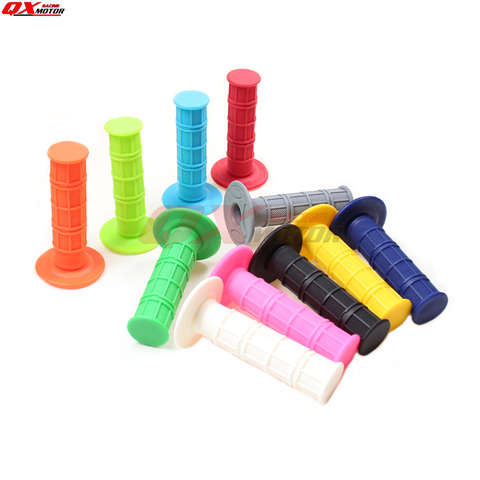 11 colours Universal Handle Grips Dirt Pit Bike Motorcycle Motocross Motorbike Handle Bar Grips For CRF YZF KXF KTM SSR SDG BSE ► Photo 1/6