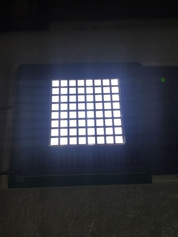 Square LED Dot Matrix Display  3mm White Common Anode LED display 1288BW ► Photo 1/1