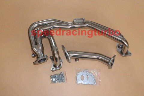 Stainless steel exhaust header FOR FIT Subaru FIT Impreza FIT WRX/STi 02-06 ► Photo 1/1