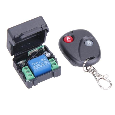 Wireless Remote Control Switch Universal DC 12V 10A 433MHz Telecomando Transmitter with Receiver for Anti-theft Alarm System ► Photo 1/6