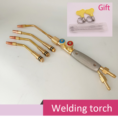 Japanese style injector welding torch oxygen-acetylene oxygen-propane gas welding gun ► Photo 1/6