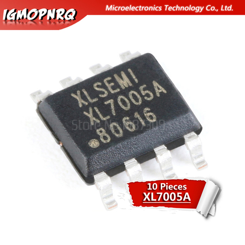 10pcs NEW XL7005 XL7005A XL7005E1 SOP8 Step-down dc power converter chip ► Photo 1/1