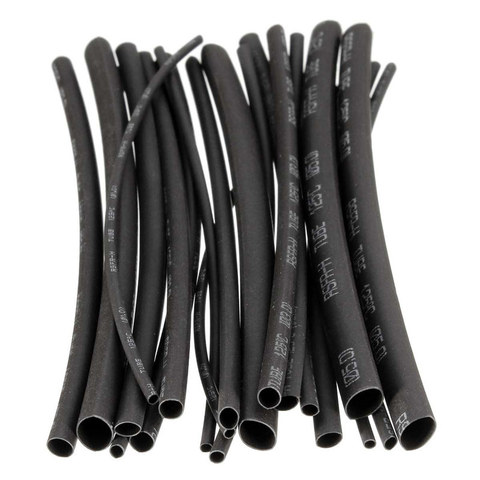 New 20pcs 100mm Black Color 2:1 Polyolefin H-type Heat Shrink Tubing Tube Sleeving 5 Specifications ► Photo 1/6