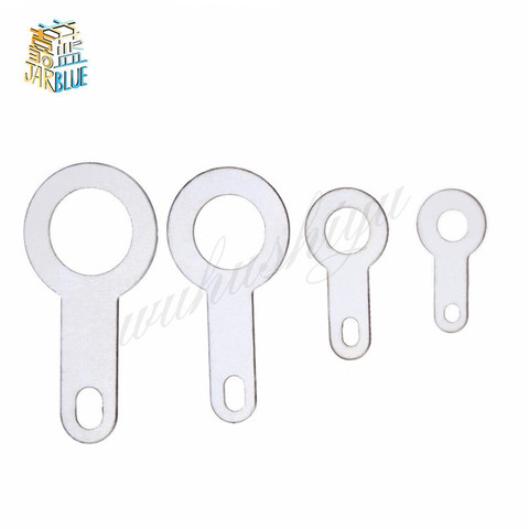 100Pcs M2.2-M6.2 Silver-plated Copper Single Head Soldering Terminal Circular Weld Washer Welding Sheet Soldering Lug ► Photo 1/3