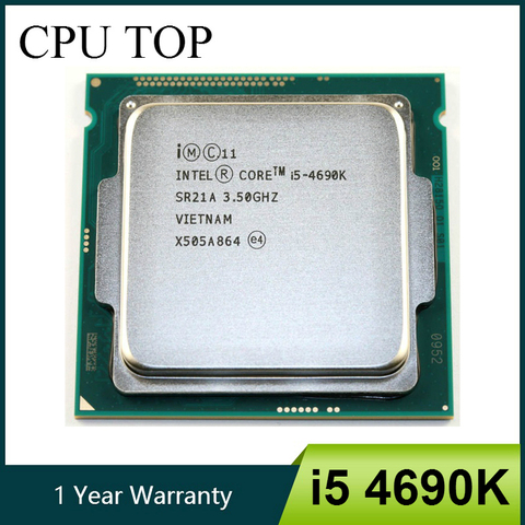 Buy Online Intel Core I5 4690k 3 5ghz 6mb Socket Lga 1150 Quad Core Cpu Processor I5 4690k Sr21a Alitools