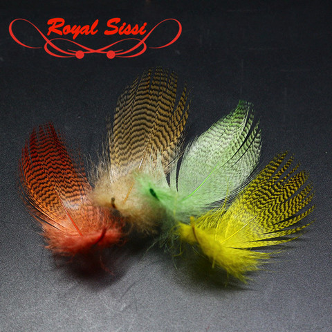 RoyalSissi 30feathers pack finely spotted mallard flank feathers hand selected teal duck feathers wings&tails fly tying material ► Photo 1/6