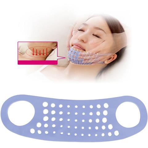Popfeel Anti-Wrinkle Face Lifting Firming Mask Cheek Chin V-Line Slimming Band Patch ► Photo 1/6