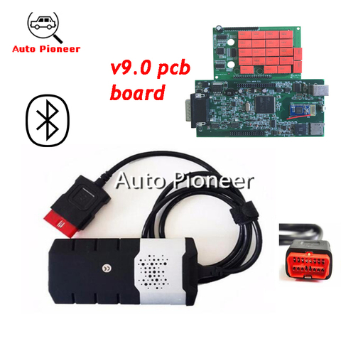 obd2 obdii scanner vd ds150e cdp 2016.0 r0/2015.3 keygen on cd new vci car truck sanner tool bluetooth for delphis tcs cdp pro ► Photo 1/6