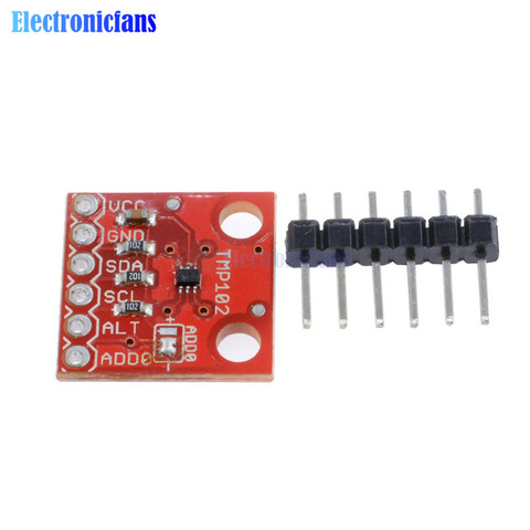 High Precision TMP102 Digital Temperature Sensor Breakout I2C 12Bit Board Module With Pins 1.4-3.6V DC for Arduino ► Photo 1/6