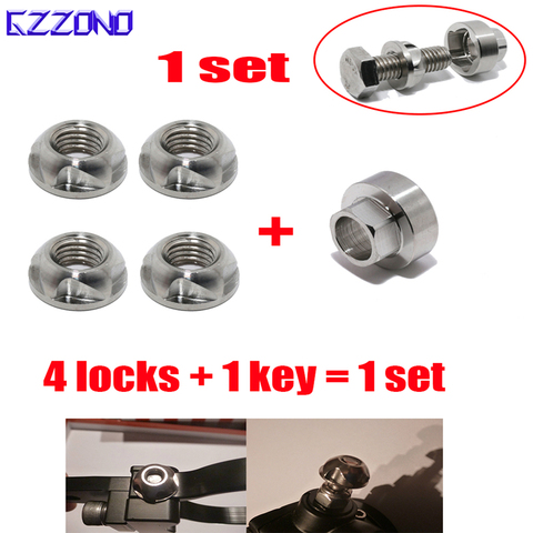 Security Anti Theft Screws Nuts Bolts M6 M8 M10 316 Stainless Steel Lamp Holder Car Accessories For Car Styling LED Lights ► Photo 1/6