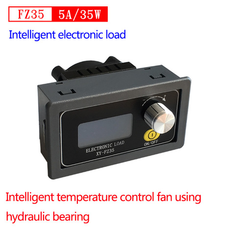 FZ35 Adjust Constant Current Electronic Load 1.5v~25v 5A 35W Battery Tester Discharge Capacity meter With TTL communication ► Photo 1/6