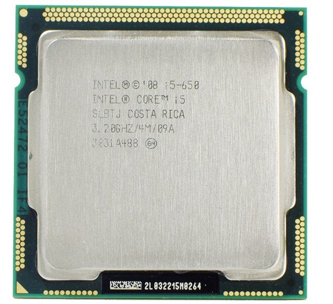 Intel Core i5 650 3.20GHz 4M SLBLK SLBTJ Computer CPU Processor ► Photo 1/1