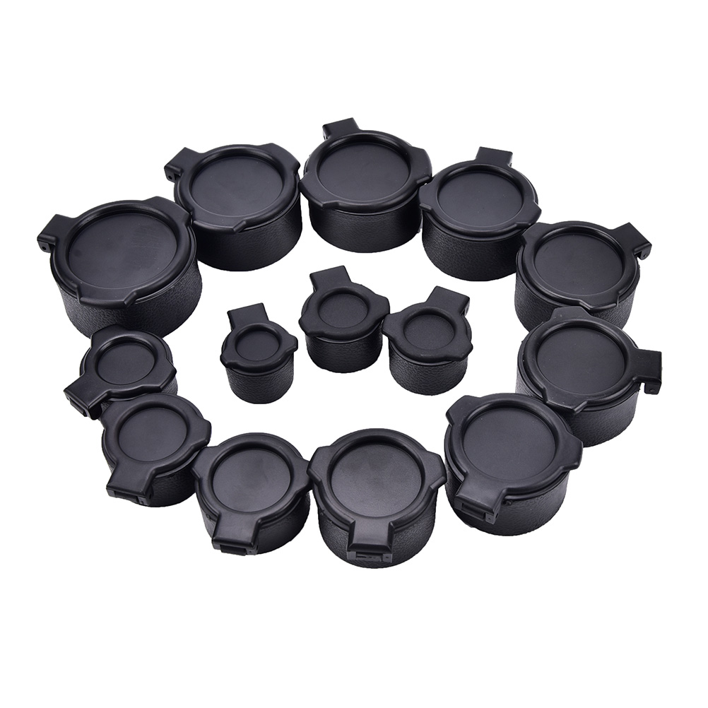 25.4-57mm Rifle Scope Quick Flip Spring Up Open Lens Cover Cap for Caliber  RSA 