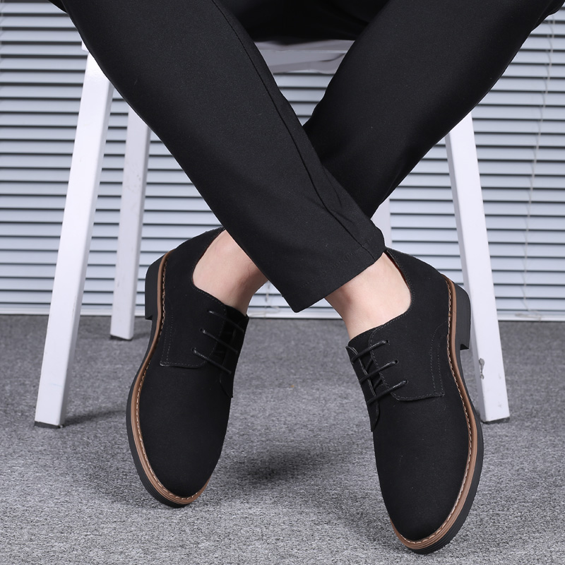 Soft Leather Loafers Shoes Men Casual Falts Men Oxfords Size 38-48