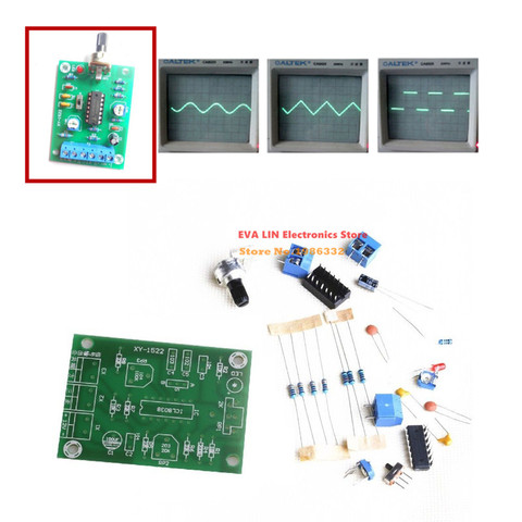 WS16 DC 12V ICL8038 Monolithic Function DDS Signal Generator DIY Kits Module Triangular Square Triangle Sine Wave 50-5KHz Output ► Photo 1/1