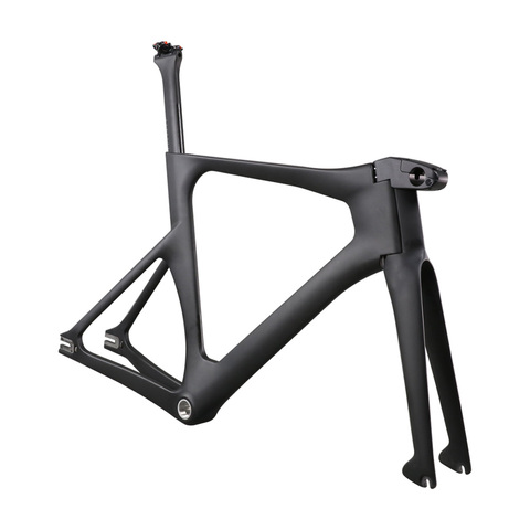 Ican Newest Carbon track bike frame with BSA bottom bracket UD matte or glossy all available ► Photo 1/6