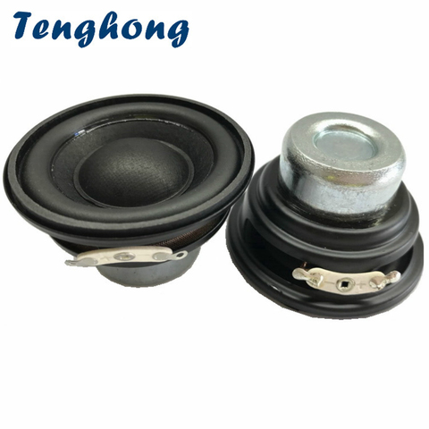 Tenghong 2pcs 2 Inch Mini Subwoofer 52MM 20 Core Bluetooth Speakers 4/8Ohm 10W Portable Audio Bass Speaker For Robot Loudspeaker ► Photo 1/4
