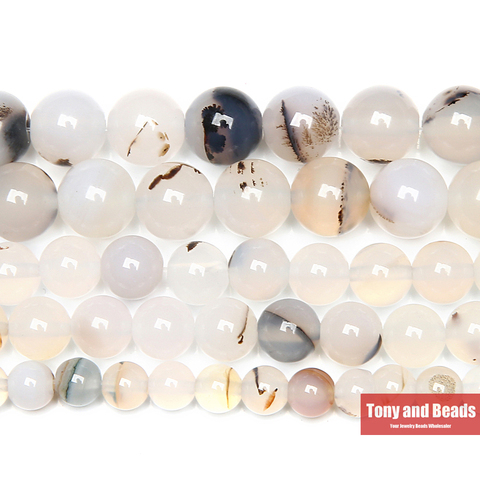 Free Shipping Natural Stone Sardonyx White Agates Round Beads 15