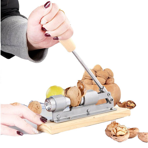macadamia nut cracker nut driver bit bolt mechanical sheller walnut pecan break nutcracker nut cracker fast Opener Kitchen Tools ► Photo 1/6