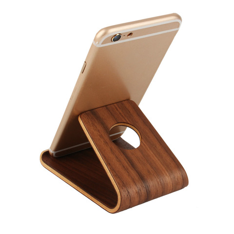 Universal Wooden Bamboo Mobile Phone Stand Holder Lightweight Slim  Cellphones Stands for iPhone Portable Bamboo/Beech/Walnut - Price history &  Review, AliExpress Seller - E-BUY 3C World Store