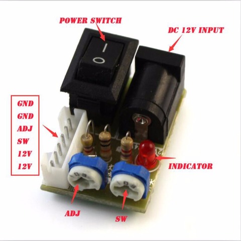 Mini Tester Per Inverter CCFL LCD TV Laptop Screen Repair Backlight Lamp 12V Swtich 6Pin w/ Cable ► Photo 1/6