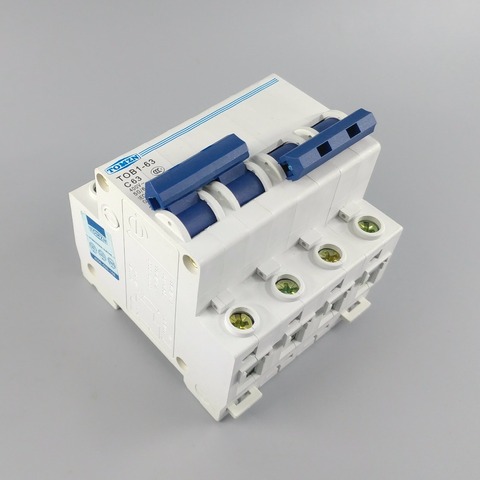 2P 63A MTS Dual power Manual transfer switch Circuit breaker MCB 50HZ/60HZ 400~ ► Photo 1/5