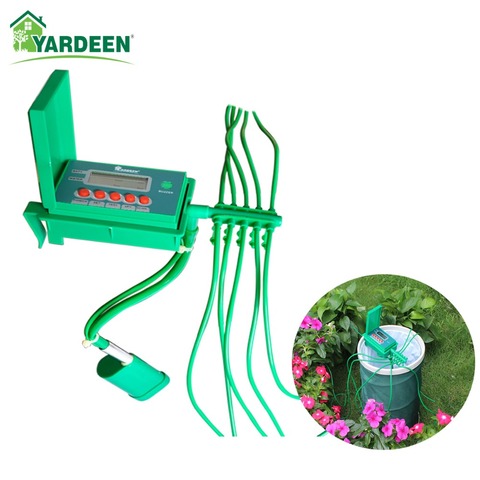 Home Indoor Automatic Smart Drip Irrigation Watering Kits Garden Watering System Plants ,Flowers Small Pump Controller ► Photo 1/6