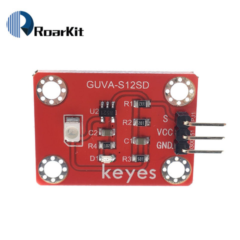 UV sensor GUVA-S12SD solar ultraviolet intensity sensor for Arduino /raspberry pi ► Photo 1/6