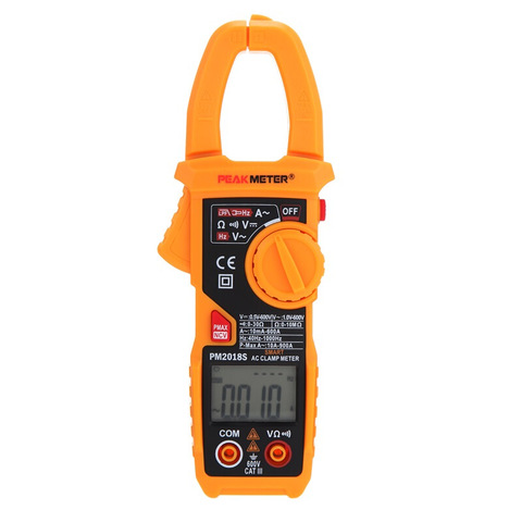 PEAKMETER PM2022S Smart AC Digital Clamp Meter Multimeter 6000 Count AC DC Voltmeter Ammeter Frequency/ Peak ACA/LPF/NCV Tester ► Photo 1/6