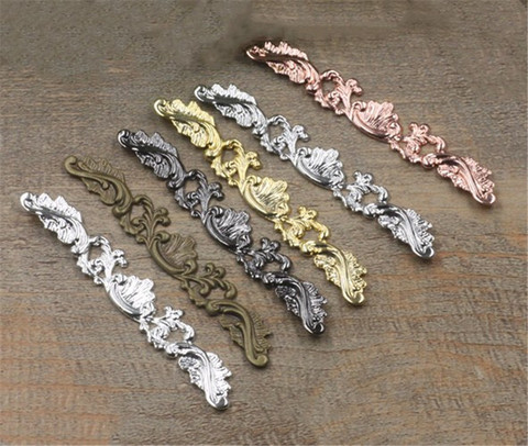 20pcs 7x78mm Brass Filigree Wraps Flower Connectors Metal Crafts Gift Decoration DIY Findings Jewelry Making ► Photo 1/2