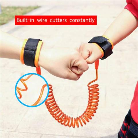 Toddler Kids Baby Safety Walking Harness Anti-lost Strap Wrist Leash Children Hand Belt Rope 2022 New Fashion Length 1.5M ► Photo 1/6