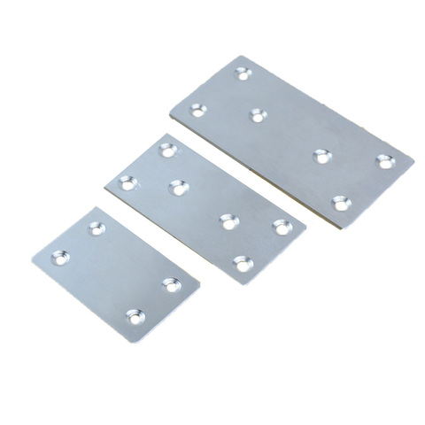 4pcs stainless steel corner code connector board plane connection code flat plate table chair flat Angle code word fixed piece ► Photo 1/6