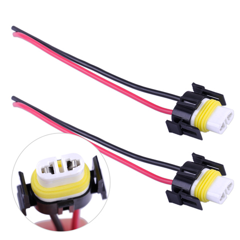H11 H8 880 881 Wiring Harness Socket Female Adapter Wire Connector Cable Plug for HID Xenon Headlight Fog Lights Lamp ► Photo 1/2