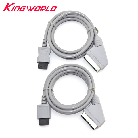 US/EU Plug RGB Scart Cable Video HD HDTV Cord for W-ii Console Game ► Photo 1/5