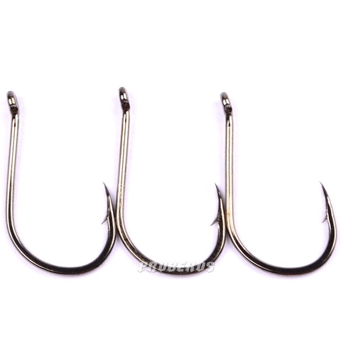 20PCS/LOT Soft insect hook with barbed fish hook bulk single hook Fishhooks Jig Big Barbed Hook Soft bait Fishing Accessories ► Photo 1/5
