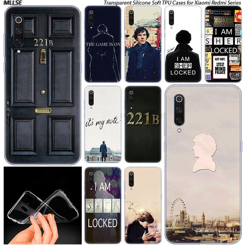 Buy Online 221b I Am Sherlock Holmes Sherlocked Silicone Case For Xiaomi Pocophone F1 Mi 5x 6x 8 Se Lite Play Mix3 9 9se 9t Pro Cc9 Alitools