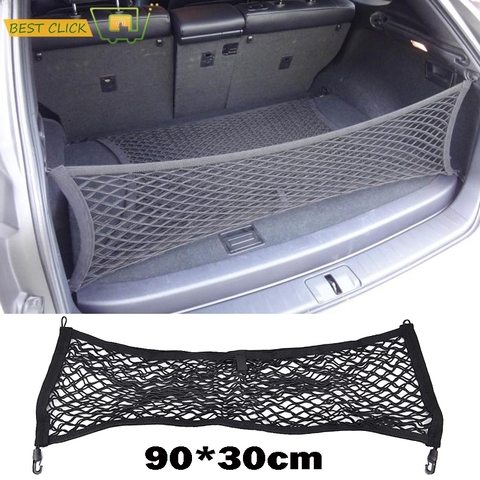 Fit For Kia Sportage Sorento Envelope Rear Trunk Cargo Net Hook Mesh Elastic Luggage Car Accessories 90*30cm ► Photo 1/5