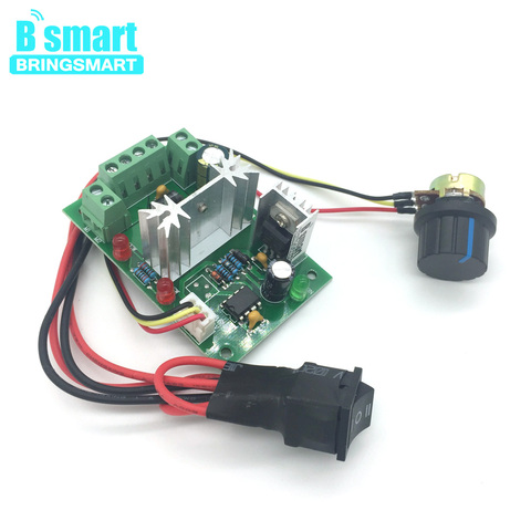 Bringsmart CCM6N PWM 12V DC Motor Speed Controller 6A 6V-30V Positive Inversion Switch Controllers High Quality Mini Size ► Photo 1/1