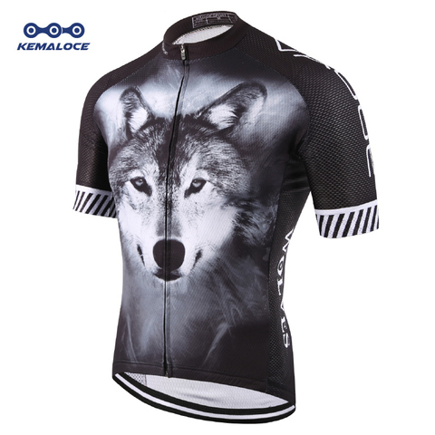 2022 Wolf Pro Unisex Cyclist Cycling Jersey Sport Original Summer Men Bike Wear Novelty Plus Size 3D Printed Cycling Shirt Kits ► Photo 1/6