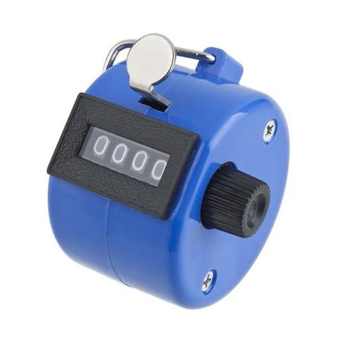 4 Digit Number Counters Plastic Shell Hand Finger Display Manual Counting Tally Clicker Timer Soccer Golf Counter ► Photo 1/6