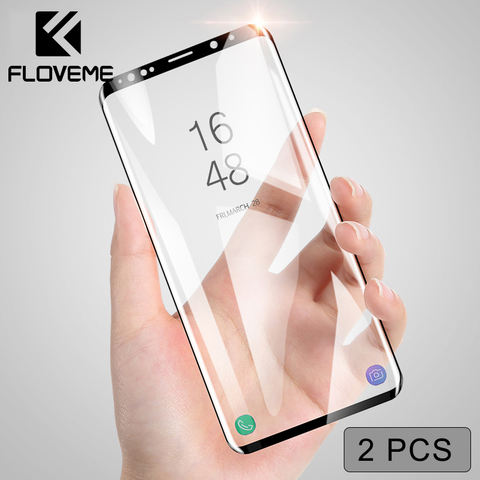 floveme 3d curved soft full protective film for samsung galaxy s8 s9 plus screen protector for samsung galaxy s8 s9 not glass