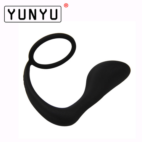 1 pcs Fantasy Silicone Male Prostate Massager Cock Ring Butt Plug Anal Prostate for Men Adult Sex Toys ► Photo 1/6