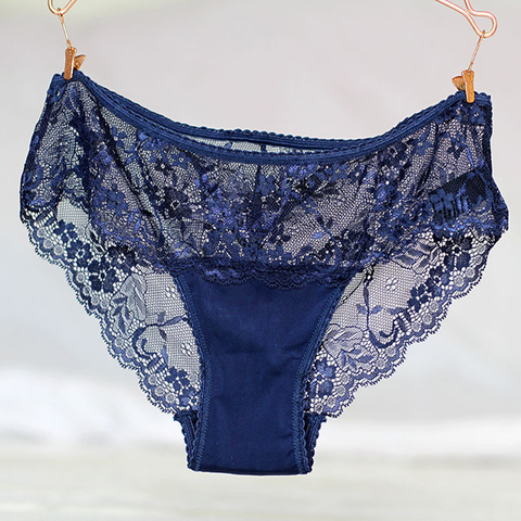 AS81 New Underwear Women Plus Size Sexy Lace G String Women's Panties Intimates Briefs Calcinha Renda ► Photo 1/6