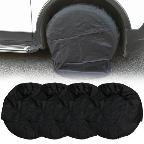 4Pcs 32inch Wheel Tire Covers Case Car Tires Storage Bag Vehicle Wheel Protector for RV Truck Car Camper Trailer car styling ► Photo 1/6