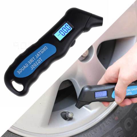 TG105 LCD Digital Car Truck Tire Tyre Air Pressure Gauge Meter Manometer Barometers Tester High Precision  for Car Truck ► Photo 1/6