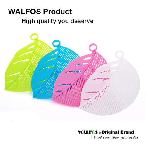 WALFOS 1Pc Leaf Shaped  Rice Wash Gadget  Noodles Spaghetti Beans Colanders Kitchen Fruit & Vegetable Cleaning Tool ► Photo 1/6