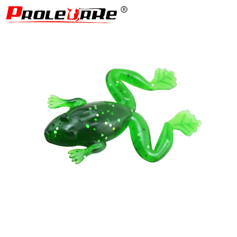 1Pcs Frog Soft Lure 50mm 3g Wobbler Fishing Lure Sea Jig Lure Silica gel Swimbait Isca Artificial Trout Pike Bass PR-256 ► Photo 1/4