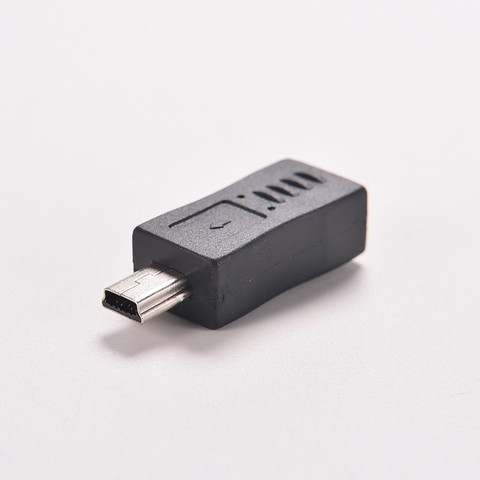 2022  Wholesale phone Micro Mini USB Female to Mini Micro USB Male Adapter Charger Connector Converter Adaptor free shipping ► Photo 1/2