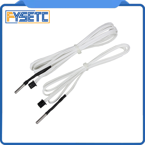 2pcs 3D Printer Parts HT-NTC100K Thermistor Temperature Sensor for High Temperature Filament 350 Degrees B3950 For 1M 2M ► Photo 1/4